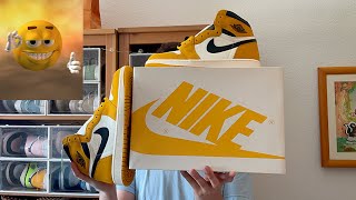 REVIEW JORDAN 1 HIGH OG YELLOW OCHRE POR 100€🤑 [upl. by Anthea]