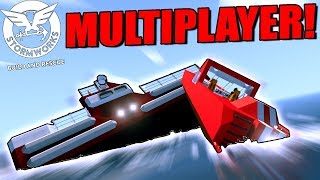 STORMWORKS MULTIPLAYER FUNNY MOMENTS  Stormworks Build and Rescue Multiplayer Gameplay [upl. by Teevens693]