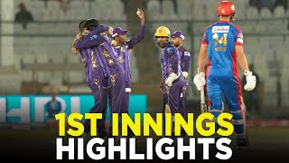 PSL 9  1st Innings Highlights  Karachi Kings vs Quetta Gladiators  Match 16  M2A1A [upl. by Kimberly]