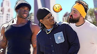 FLIRTING with GUYS IN THE HOOD CRAZY ENDING [upl. by Leupold221]