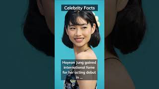 Did you know this about Hoyeon Jung shorts youtubeshorts [upl. by Horst]