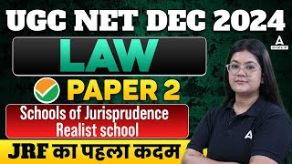 UGC NET Law Paper 2  Schools of Jurisprudence Realist School By Diksha Maam [upl. by Nurat]