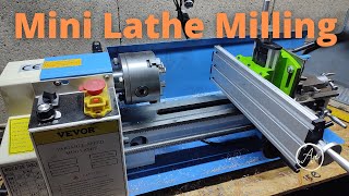 Mini Lathe MILLING Attachment Cheap and Easy [upl. by Lim]