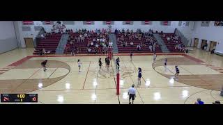 Bedford High School vs Merrimack High School Womens Varsity Volleyball [upl. by Alegnaed682]