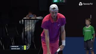 Shapovalov vs Bautista Agut Basel 2024 Highlights [upl. by Coussoule]