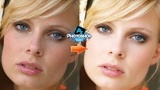 1 Click Skin Retouching Free Photoshop Actions By Photoshopic Studio Skinfiner Photoshop Tutorial [upl. by Evilc]