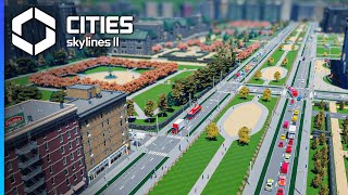 Using ANARCHY amp DEV MODE to build a Custom Avenue  Cities Skylines 2  Linden 17 [upl. by Hibben]