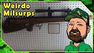 1917 Enfield Bullpup One Ugly Rifle amp Savage No4 MK1 Enfield  JM Davis Arms amp Historical Museum [upl. by Esyli]