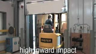 The Impactable Breakaway Door which can withstand forklift impact [upl. by Esyle]