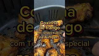 Coxinha de Frango com Tempero Especial 😋 receita receitas airfryer receitasaudavel [upl. by Nomyt]