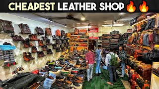 🔥🔥BEST LEATHER PRODUCTS AT MOST AFFORDABLE PRICES IN KANPUR WHOLESALE AND RETAIL [upl. by Auston]