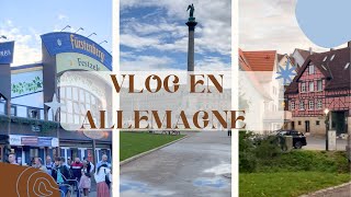 On découvre lAllemagne  VLOGAllemagne1 🍻 [upl. by Ardnatal629]