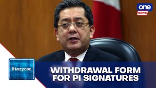 PI signature withdrawal form will be accepted even without reason – Garcia [upl. by Glenn]