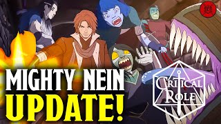 Mighty Nein Animated UPDATE Is This The Future Of Critical Role [upl. by Isdnyl]