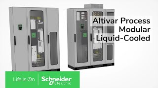 Schneider Electric Altivar Process Modular APML LiquidCooled Modular Drives  Schneider Electric [upl. by Rolyat]