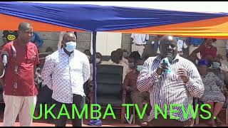 Kibwana Applaudes Former ECM Lawrence Nzunga For Pulse processing plant in Makindu [upl. by Eerahs781]