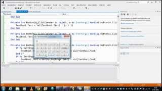 VBTutorial  Einen einfachen Taschenrechner erstellen [upl. by Jasper]
