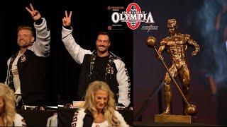 MR OLYMPIA PRESS CONFERENCE HIGHLIGHTS 2023 [upl. by Ssecnirp]