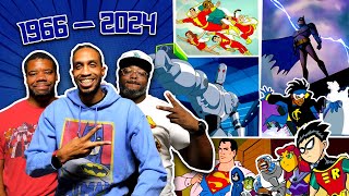 Reacting to Every DC Comic Animated Show Intro 1966  2024 [upl. by Venn]