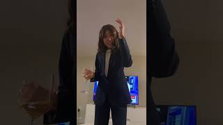 Kamala watching the polls close part 1kamala kamalaharris comedy election [upl. by Niotna]