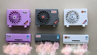 Top 3 Miniature Air Conditioner Unboxing amp Test Video  Best Gadgets Solar AC [upl. by Fulvi396]