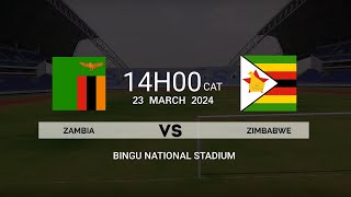 Zambia vs Zimbabwe  Four Nation Tournament 2024  Pre Match Analysis [upl. by Yroj]