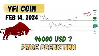 YFI coin price prediction and Analysis 96000 yearn finance YFI news update Scalping Feb 14 2024 [upl. by Nylyaj]