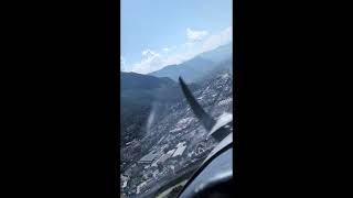 Dimona D KFGT Landing in Bolzano Italy [upl. by Siul464]