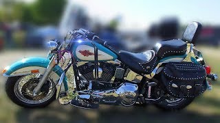 ▶️ Motorcycle Sound Effect Harley Davidson Cruising Motorcycle White Noise 12 Hours 🌏 [upl. by Oinotnas322]