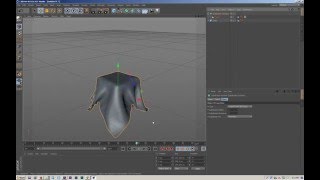 Cinema 4D Cloth Simulation Tutorial [upl. by Odoric]