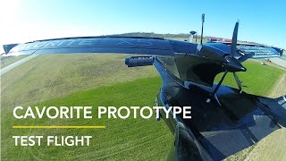 PreTransition Test Flight  Cavorite Prototype [upl. by Enaile671]