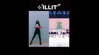 ILLIT  CHERISH MY LOVE🤍🖤 DANCE COVER shorts ILLIT Cherish ILLITCherish dance [upl. by Scottie]