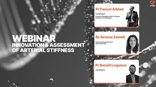 Webinar Innovation amp Assessment of Arterial Stiffness [upl. by Anelac]