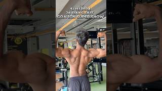 26days out to Goa ICN Super Show motivation minivlog icn telugufitnesstrainer [upl. by Clercq939]