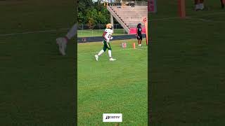 touchdown Ed White Commanders 21 Julian Holt 4yd TD run vs Westside varsityfootball [upl. by Airetahs]