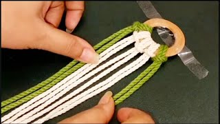 Macrame  2 simple Macrame Design for beginners [upl. by Iramat]