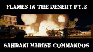 Flames in the Desert Pt2  RACS Marine Commandos  Arma 3 Realism [upl. by Euv]