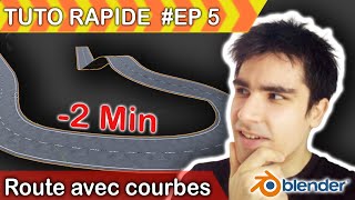 Comment faire une ROUTE RAPIDEMENT et FACILEMENT sur Blender TUTO RAPIDE EP5 [upl. by Aitital]