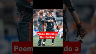 Poema dedicado a Iker Casillas  Ezequiel Kratsman [upl. by Jewett142]