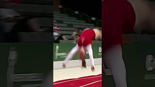 Sara Oerskov shorts gymnast tumbling olympics2024 [upl. by Abijah]