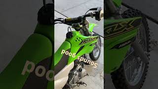 KLX 110 sounding good dirtbike klx110 [upl. by Lladnek]