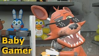 FNAF SFM Five Nights at Freddys Baby Foxy Video Games [upl. by Milissa]