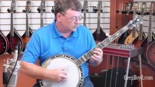 Stelling Golden Cross 5String Banjo [upl. by Tamma554]