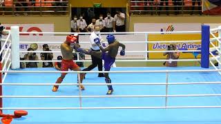 Antonio Honorio Banario PHI vs Tanoi Yermias Yohanes INA  14 Final  Kickboxing  Seagames 31 [upl. by Devan]