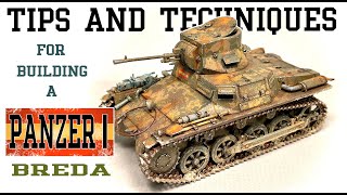 Tips and techniques for building a Panzer I Breda [upl. by Yelyak919]