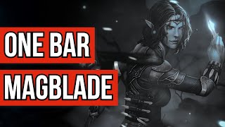 ESO Solo PVE Magicka Nightblade Build  SIPHONER  The Unique ONE BAR Solo Magblade Build for ESO [upl. by Necyrb]