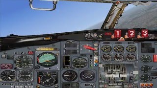 FSX  B727100  JT8D7 engine sounds  fd views [upl. by Notniuq41]