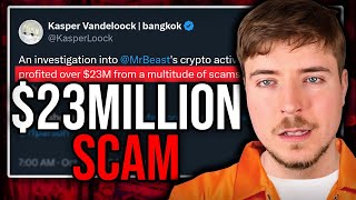 MrBeast  Crypto SCAMMER [upl. by Kcirddehs]