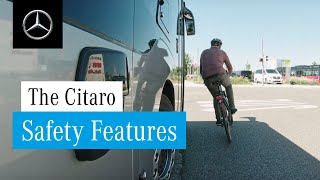 Safety Features of Citaro City Buses  MercedesBenz Buses [upl. by Anoit]