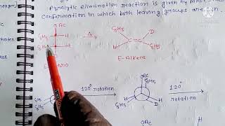 Pyrolytic syn elimination or internal elimination [upl. by O'Brien]